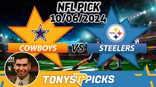 Dallas Cowboys vs Pittsburgh Steelers Pick 10624 NFL Week 5 Predictions [upl. by Cordy825]