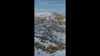 SkiDoo Snowmobile riding in Iqaluit [upl. by Eadahc811]