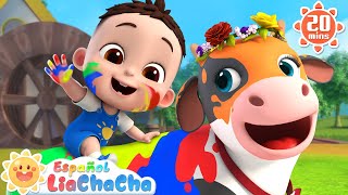 La Vaca Lola  Canción de la Granja  LiaChaCha en Español  Canciones Infantiles [upl. by Ronica837]