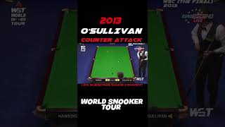 OSullivan Counter Attack ronnie shorts snookertime snookermoments snooker snookerworld wst [upl. by Kali]