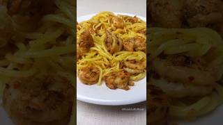 One Pot Lemon Garlic Shrimp Pasta Easy Dinner Recipe [upl. by Nnylahs]