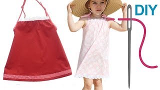 Schnittmuster Kinderkleid nähen für Anfänger – DIY Trägerkleid Sommerkleid „Sara“ [upl. by Stefanac]