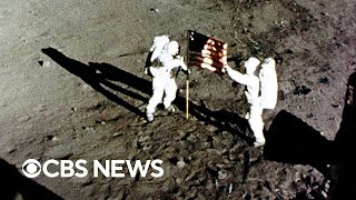 Marking 55 years since Neil Armstrong Apollo 11 moon landing [upl. by Eisac]