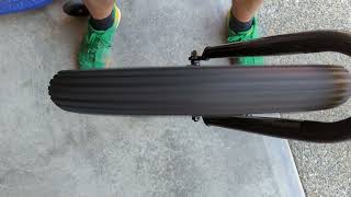 LectricXPLite Front Wheel Wobble during review [upl. by Zetes]