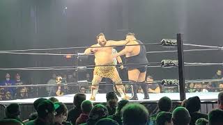 Beastman Vs Ace Romero Part 2 BCW 121821 [upl. by Ettenal]