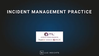 ITIL® 4 Foundation Exam Preparation Training  Incident Management Practice eLearning [upl. by Thinia]