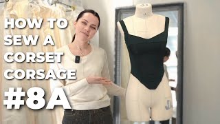 Corset Sewing Tutorial for quotCorset 8Аquot All instructions for Corset Step by Step [upl. by Welcy]