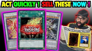 ACT QUICKLY SELL THESE YUGIOH CARDS NOW [upl. by Swehttam907]