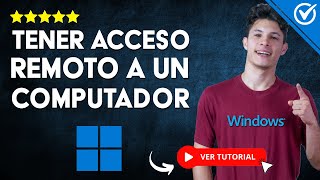 Cómo TENER ACCESO REMOTO a un PC con WINDOWS 111087  📍 Controlar Windows Remotamente 📍 [upl. by Vladimar303]