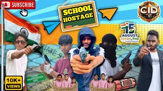 Desi CID  School Hostage  funny Cid 😂😂 [upl. by Deland857]