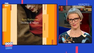 Jana Karšaiová dalla Cecoslovacchia al sogno del Premio Strega  Oggi è un altro giorno 14042022 [upl. by Anauqaj]