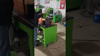 wire Straightening and cutting machine [upl. by Farant]