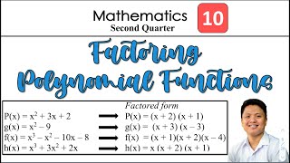 How to Factor Polynomial Functions  Grade 10 [upl. by Asselam]