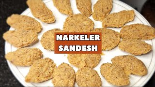 Durga Pujo Special Narkeler Sandesh [upl. by Ailene]