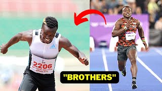 Epic Omanyalas BROTHER Wins 100m Final  U20 Championships Trials 2023 [upl. by Noli]