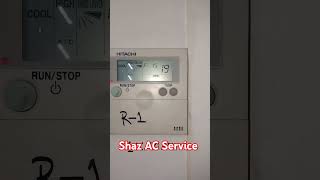 Hitachi VRF AC Indoor unit Thermostat Show F19 Error code [upl. by Socha]