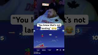 LosPollosTV almost had a HUGE win on the plane game 😂 lospollostv gambling betting shorts [upl. by Eulau253]