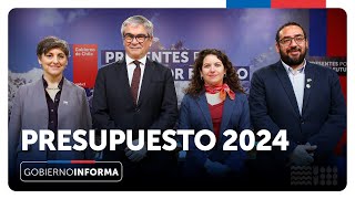 Gobierno Informa  Presupuesto 2024 [upl. by Attenyl]