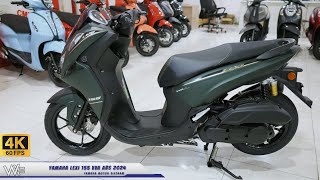 Yamaha LEXI 155 VVA ABS Cao Cấp  Xanh Lục Nhám  Matte Green  Walkaround [upl. by Lachus433]