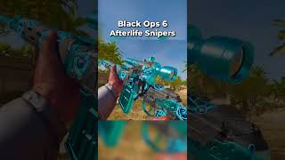 Black Ops 6  All Afterlife Snipers [upl. by Eryt136]