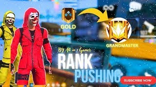 LIVE RANK PUSH ON STREAM FREEFIRElive ffFFlive [upl. by Ahsiakal]