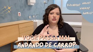 Você passa mal andando de carro Vem entender o que causa isso [upl. by Remoh]