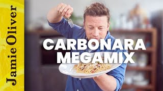 Carbonara Megamix  Jamie Oliver [upl. by Nerradal729]