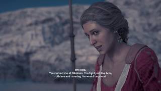 Assassins Creed Odyssey –Catching Up  Talking with Myrrine [upl. by Legra]