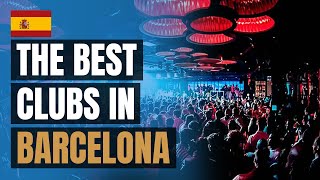 Top 10 Night Clubs in Barcelona 2023 [upl. by Odoric]