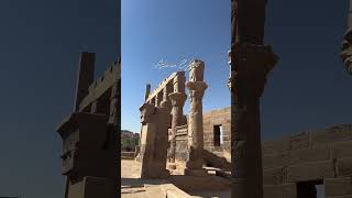 Philae Temple egypt travel aswan fyp [upl. by Edrock]