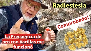 Clase para encontrar oro con varillas de Radiestesia Su frecuencia [upl. by Artenehs]