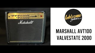 Marshall AVT100 Valvestate 2000 [upl. by Hgielyak]