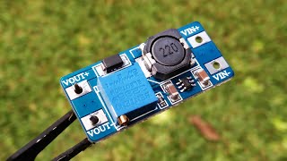 dc to dc buck boost converter XL6009 vs MT 3608 test review  stepup converter sinhala [upl. by Ahsein]