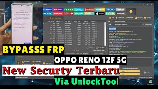 Bypass FRP Oppo Reno12 F 5G Cph2637 Google Account  New Securty Terbaru Via UnlockTool 100 Joss [upl. by Teloiv204]