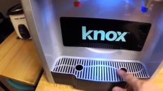 Knox Hold and Cold Water dispenser with IceMaker [upl. by Philipps]