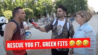 RescueYou Ft Green fits en España  Reacción 🤣 [upl. by Hilda]