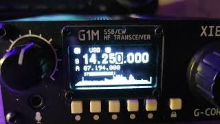 Xiegu G1M vs ICOM IC7300  selectivity [upl. by Wolfson95]