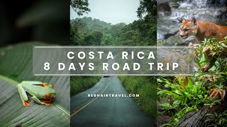 Costa Rica 8 Days Road Trip Vlog  Coffee Farms Sloths Volcanoes and Waterfalls [upl. by Chien]