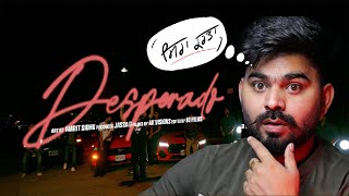 REACTION ON  DESPERADO OFFICIAL VIDEO AMRIT SIDHU [upl. by Ahsuatal368]