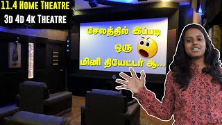 Mini Theatre in Salem With 114 Audio Quality  Budget Home Theatre  Interior Designs For House [upl. by Swerdna581]