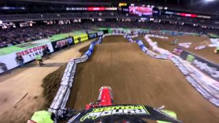 GoPro HD Jimmy Decotis Main Event 2014 Monster Energy Supercross from Atlanta [upl. by Alocin]