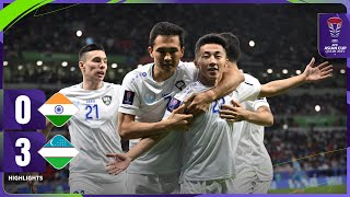 Full Match  AFC ASIAN CUP QATAR 2023™  India vs Uzbekistan [upl. by Forta]