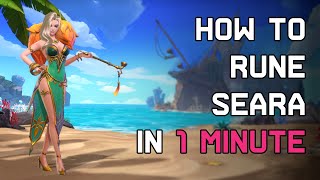 How to rune Seara in 1 Minute  Summoners War Lost Centuria Guide [upl. by Ethelyn]