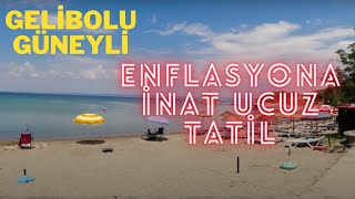 GELİBOLU GÜNEYLİ KÖYÜ PLAJI SAHİLİ DENİZİ NASIL  ÇANAKKALE GELİBOLU SAROS GEZİLECEK YERLER [upl. by Sherwin375]