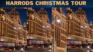 HARRODS CHRISTMAS TOUR 2019  LONDON UK [upl. by Buell]