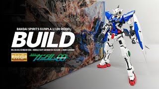 MG 1100 GUNDAM EXIA ASMR BUILD  Gundam build  Gunpla Build  Gundam asmr [upl. by Ellenohs363]