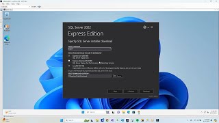 How to Install MS SQL Express and SQL Server Management Studio SSMS  Video Demonstration [upl. by Aisinoid]