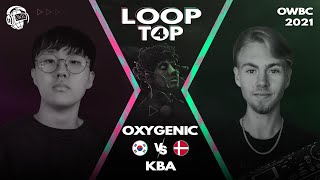 OXYGENIC vs KBA  Loopstation Battle  Online World Beatbox Championship 2021  Semifinal [upl. by Riatsala162]