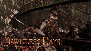 HUGE DWARVEN BATTLE OF AZANULBIZAR Dawnless Days Total War Multiplayer Battle [upl. by Vally]