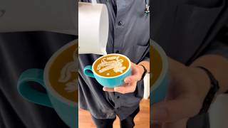 Name this latte art 🤔 coffeart coffeeart coffee latteartclass latteart latteeart latteart [upl. by Ahseirej702]